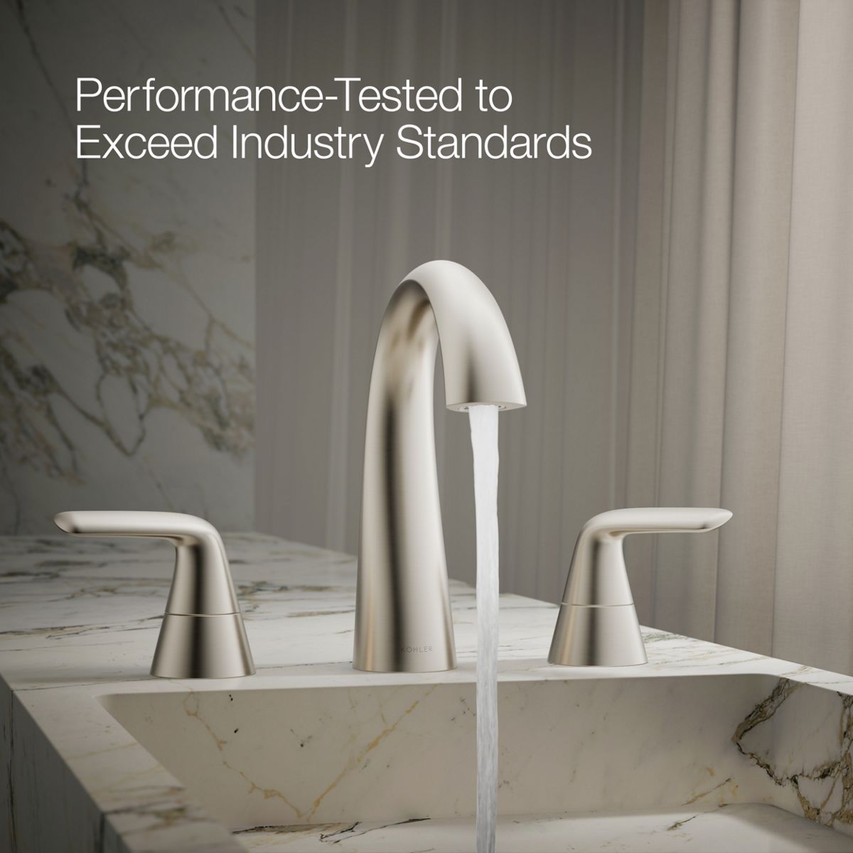 Avail Widespread Bathroom Sink Faucet | K-R33048-4D | KOHLER