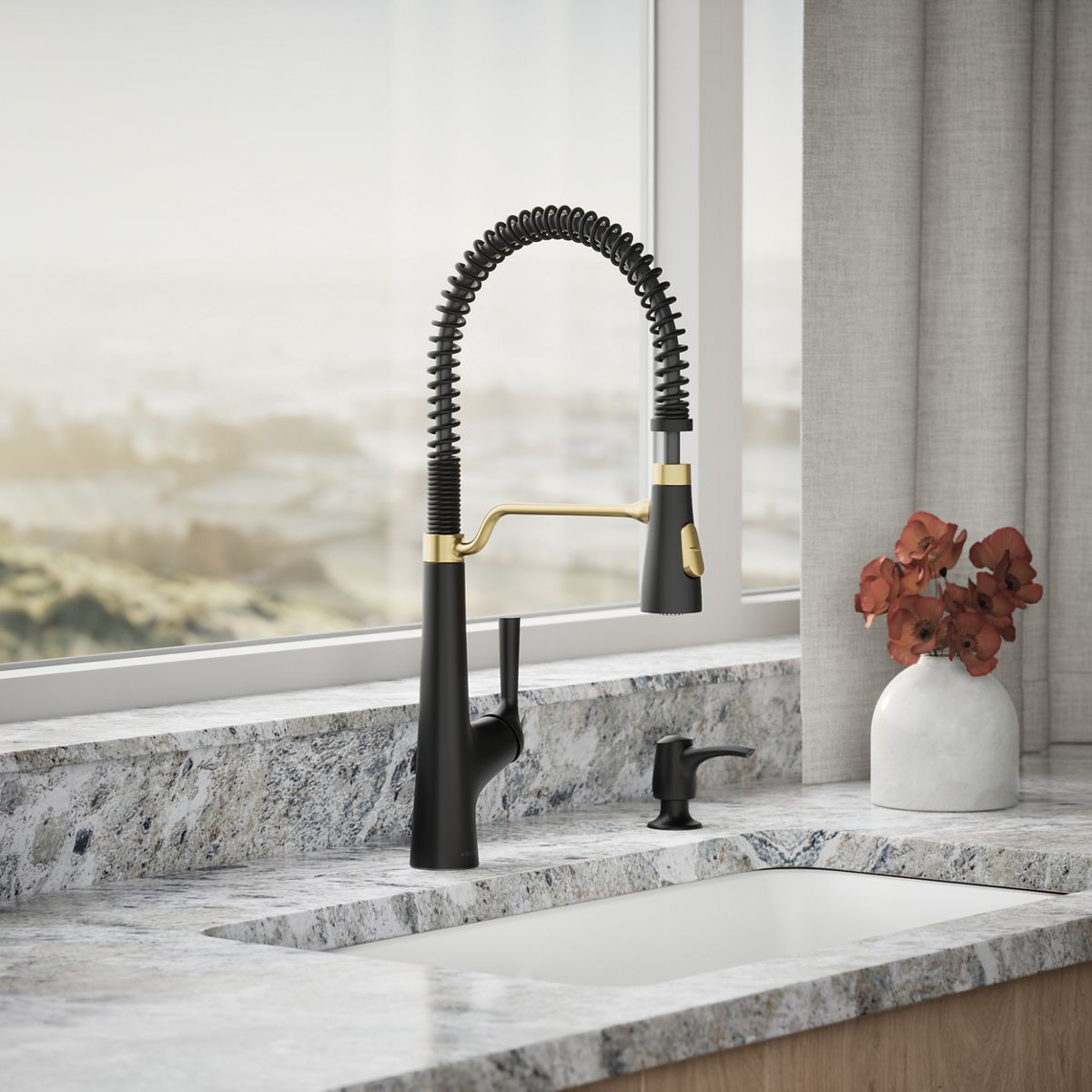 Albany Semi-Professional Kitchen Sink Faucet | K-R33400-SD | KOHLER
