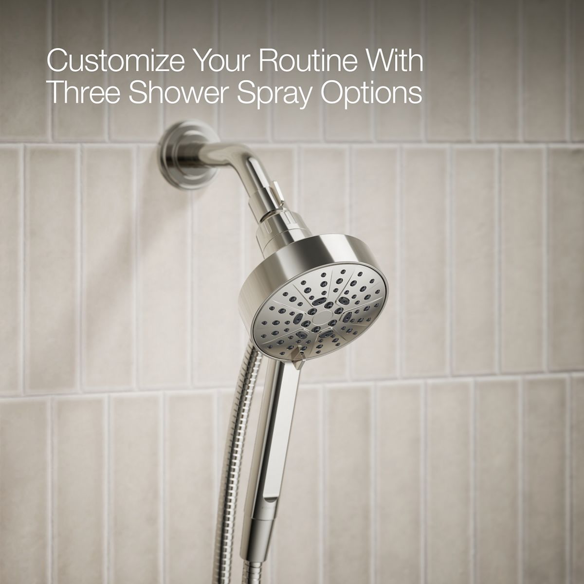 Garniture De Douche Kohler Mastershower T9474-4-G – Chrome Brossé – Boîte Ouverte