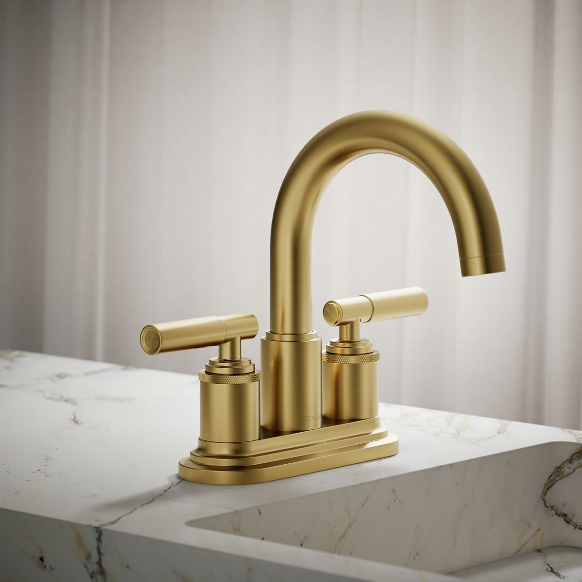 Torrington Centerset Bathroom Faucet | K-R34477-4D | KOHLER