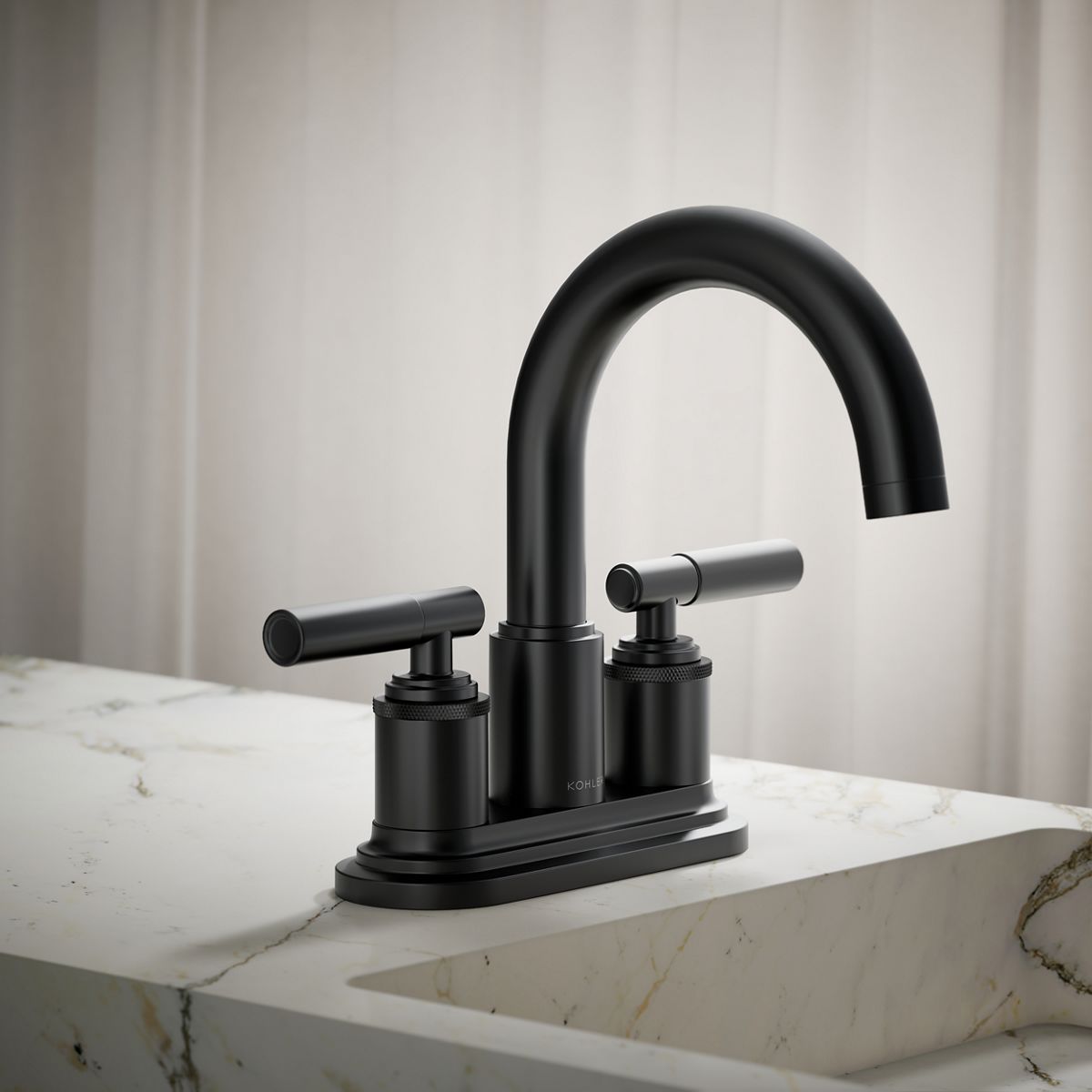 KOHLER | R34477-4D | Torrington™| Centerset bathroom sink faucet
