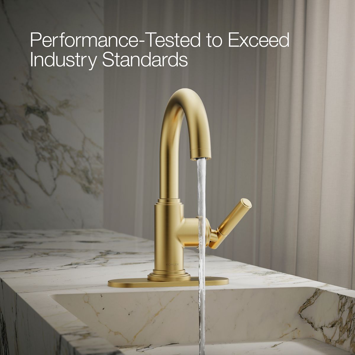 KOHLER | R34479-4D | Torrington™| Single-handle bathroom sink