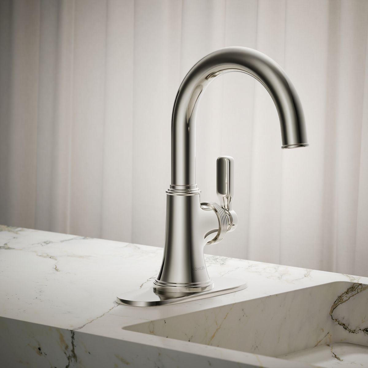 Paces 1-Handle Bathroom Sink Faucet | K-R34515-4D | KOHLER