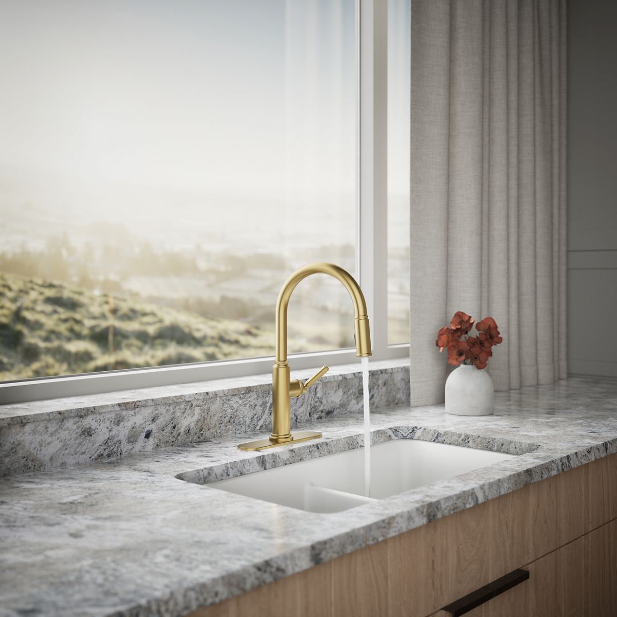 Revolv Pull-Down Kitchen Sink Faucet | K-R34619 | KOHLER