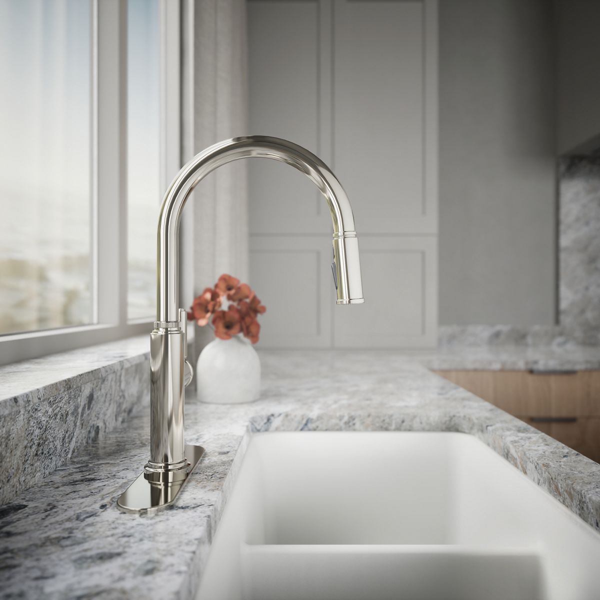 Revolv Pull-Down Kitchen Sink Faucet | K-R34619 | KOHLER