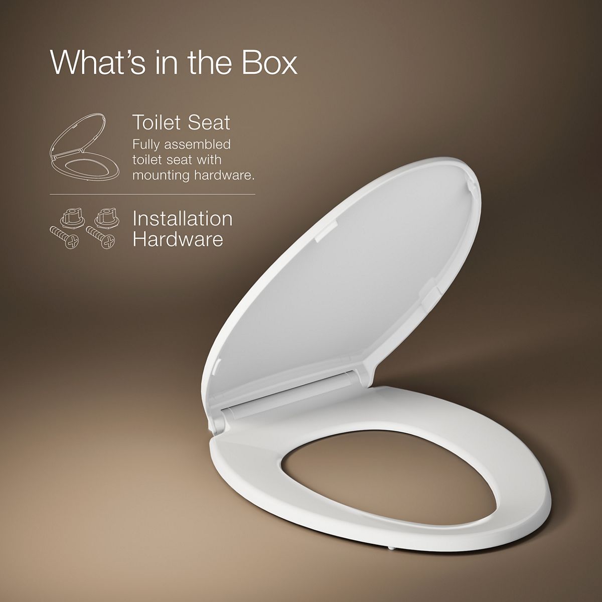 Layne Quiet-Close Elongated Toilet Seat | K-R35819-A | KOHLER