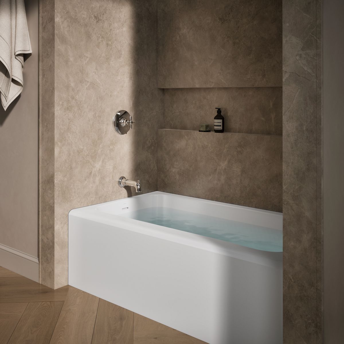 Products in use in close room view