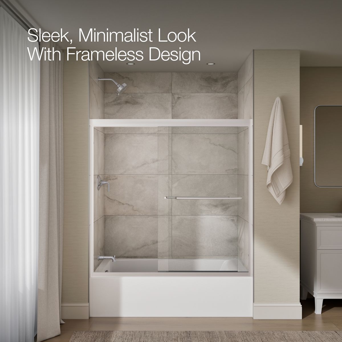 angled view, not straight-on, 1-point perspective, product in use
