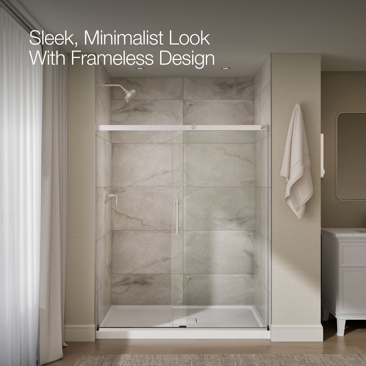 angled view, not straight-on, 1-point perspective, product in use
