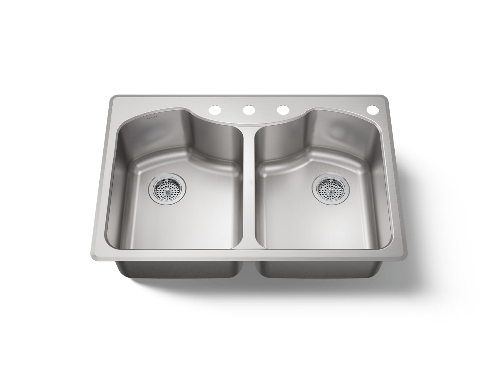 Octave Top-/Undermount Kitchen Sink | K-R3842-4 | KOHLER