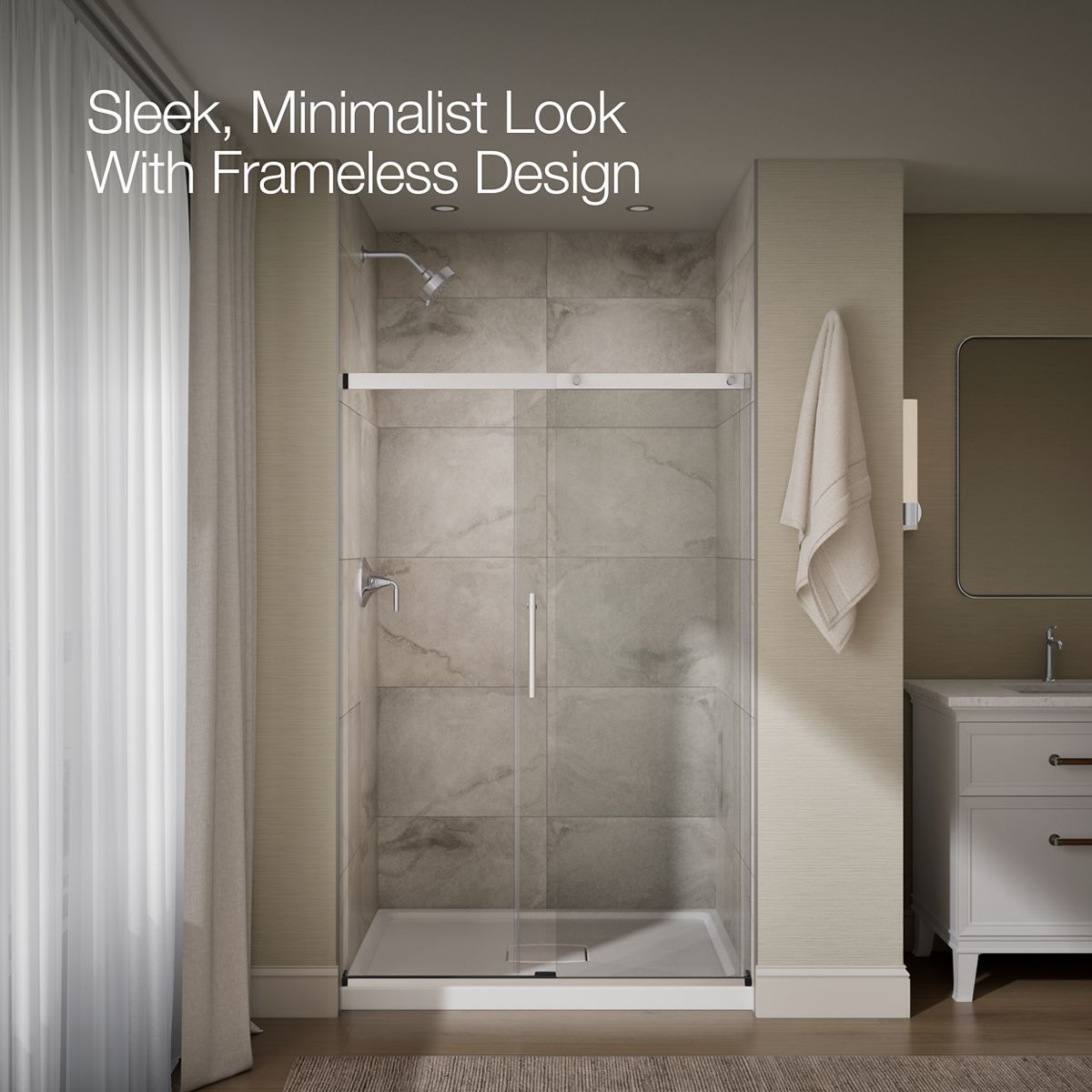 angled view, not straight-on, 1-point perspective, product in use