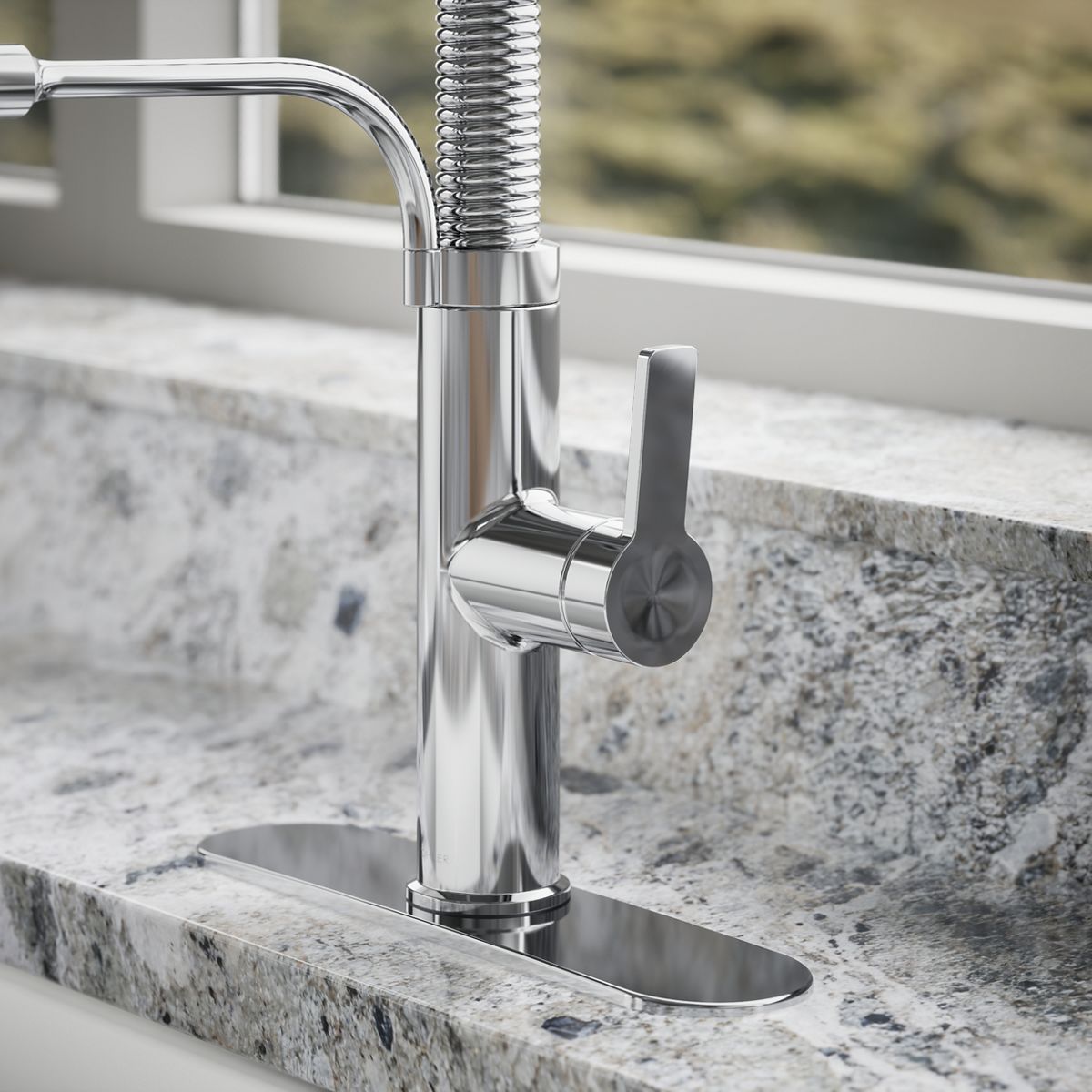 close-up view of product detail function