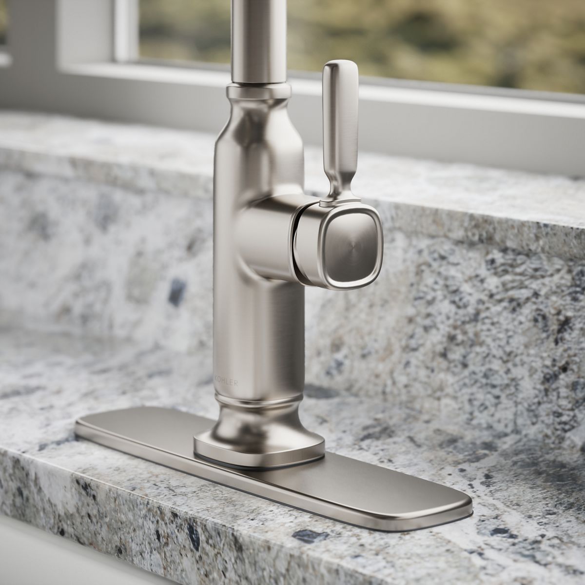 リトルビョルプラス　ギャルソン・ラット Ackley Pull-Down Kitchen Sink Faucet | K-R38617 | KOHLER