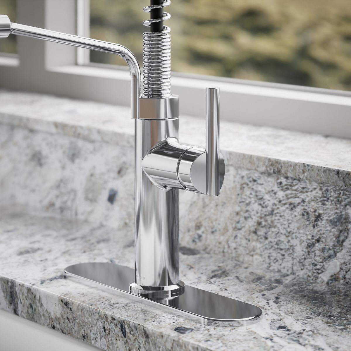 close-up view of product detail function