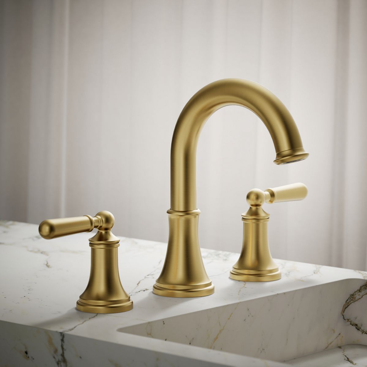 Facile Widespread Bathroom Faucet | K-R38804-4D | KOHLER