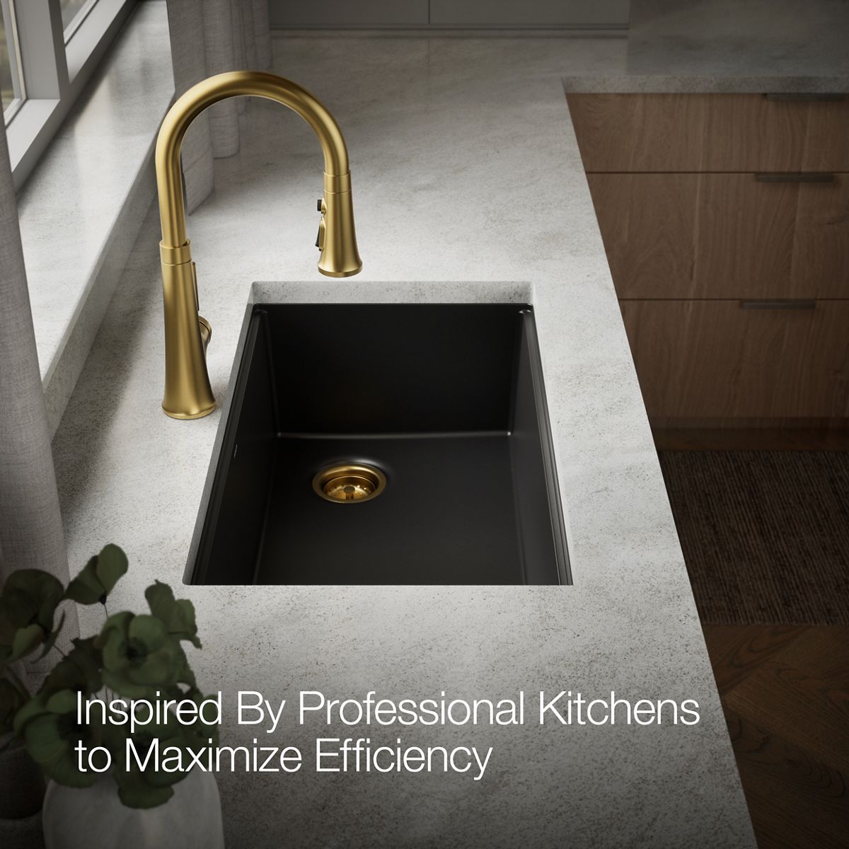 Ealing Single-Bowl Kitchen Sink | K-R39827-1AC | KOHLER