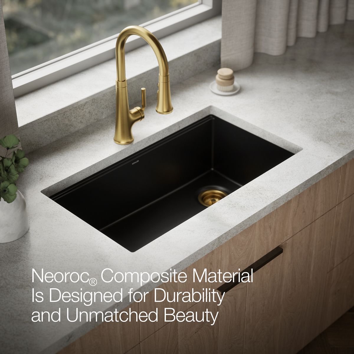 Ealing Single-Bowl Kitchen Sink | K-R39827-1AC | KOHLER