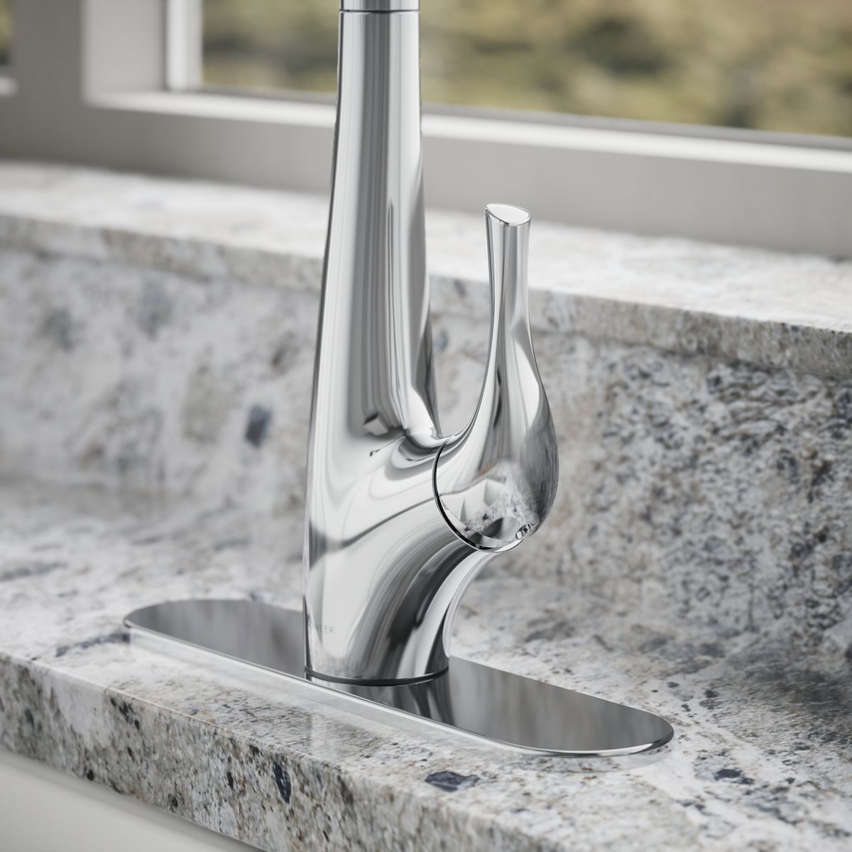 close-up view of product detail function