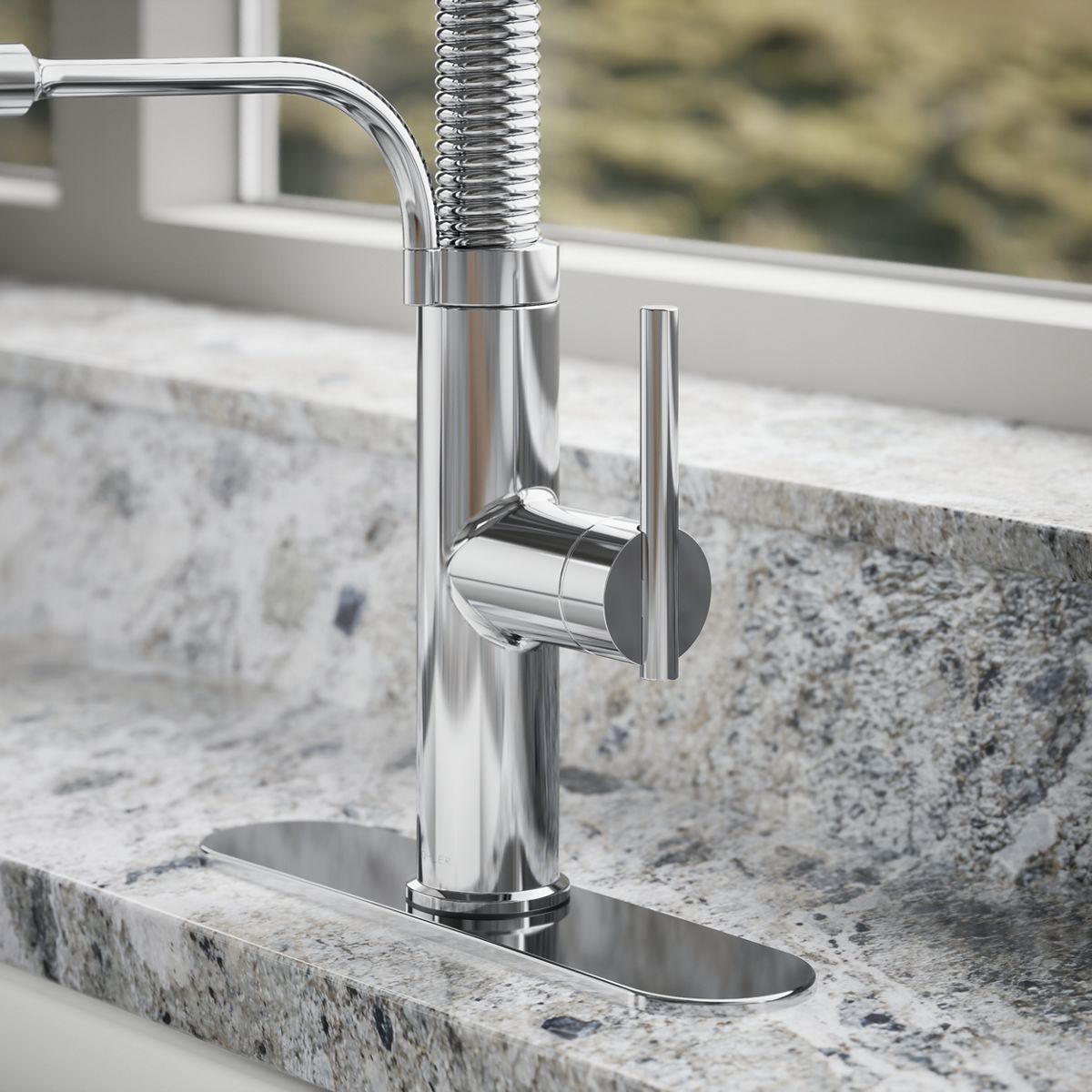 close-up view of product detail function