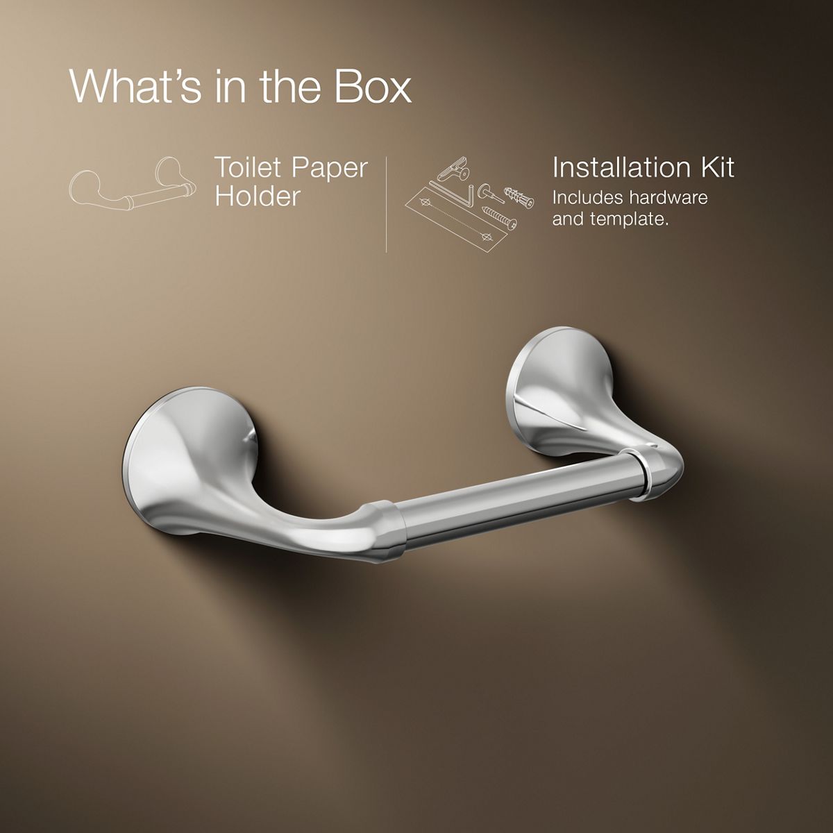 Ellinston pivoting toilet paper holder | K-R72787 | KOHLER