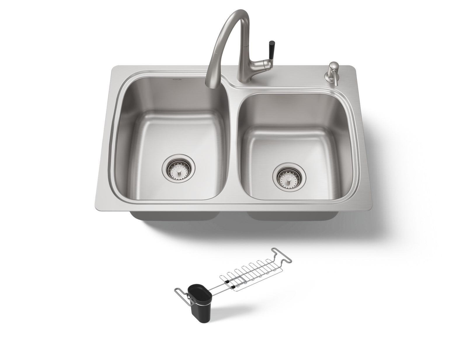 KOHLER | K-R75791-2PC | KOHLER All-In-One Kit top-/undermount