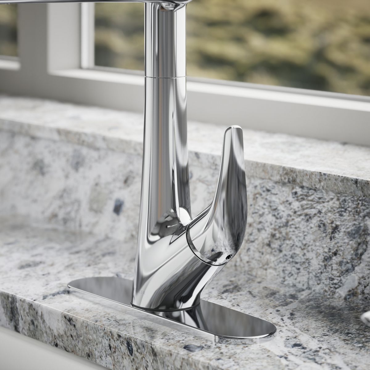 close-up view of product detail function