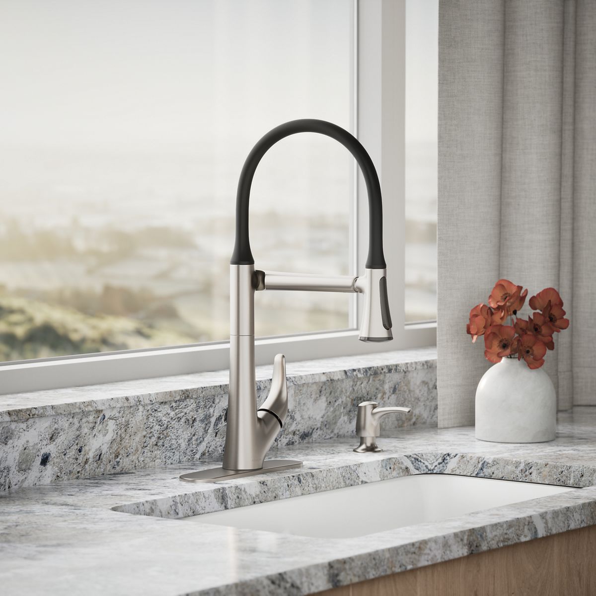 KOHLER | K-R77764-SD | Arise Articulating Kitchen Faucet