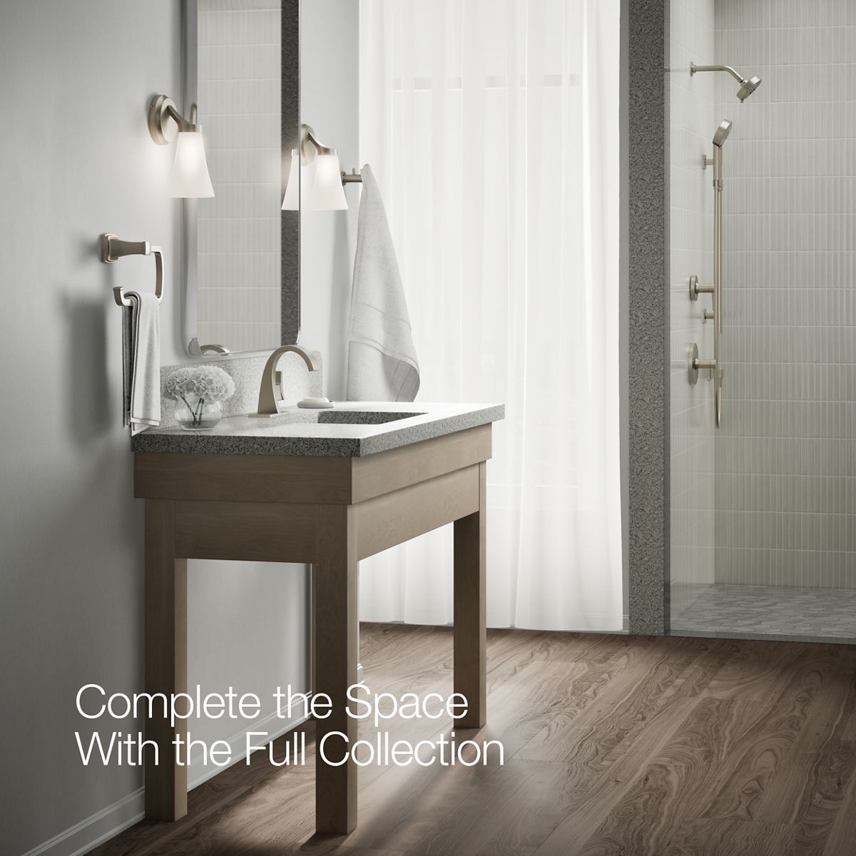 KOHLER | R78037-4D | Katun™| Single-handle bathroom sink faucet