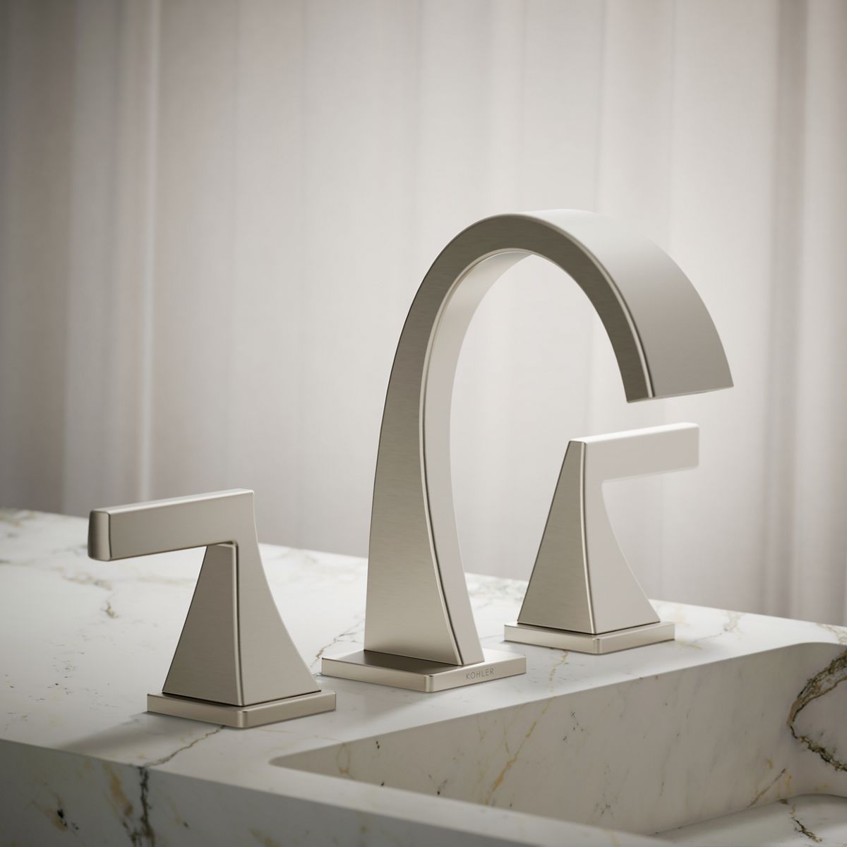 KOHLER | K-R78039-4D | Katun Widespread Bathroom Sink Faucet
