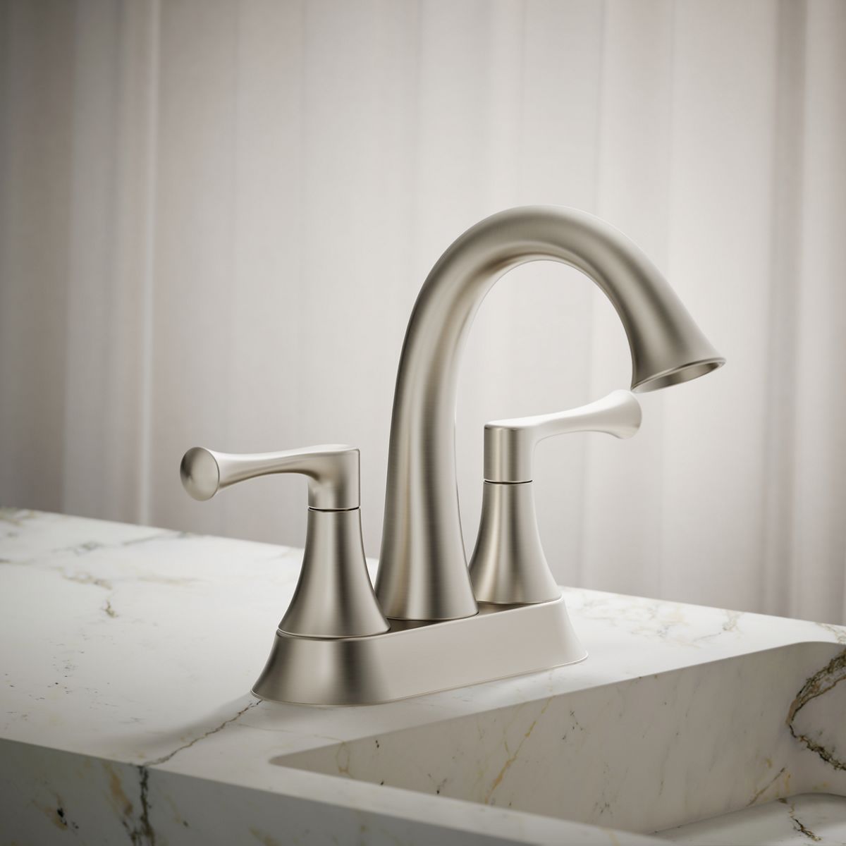 KOHLER | K-R78046-4D | Lilyfield Centerset Bathroom Sink Faucet