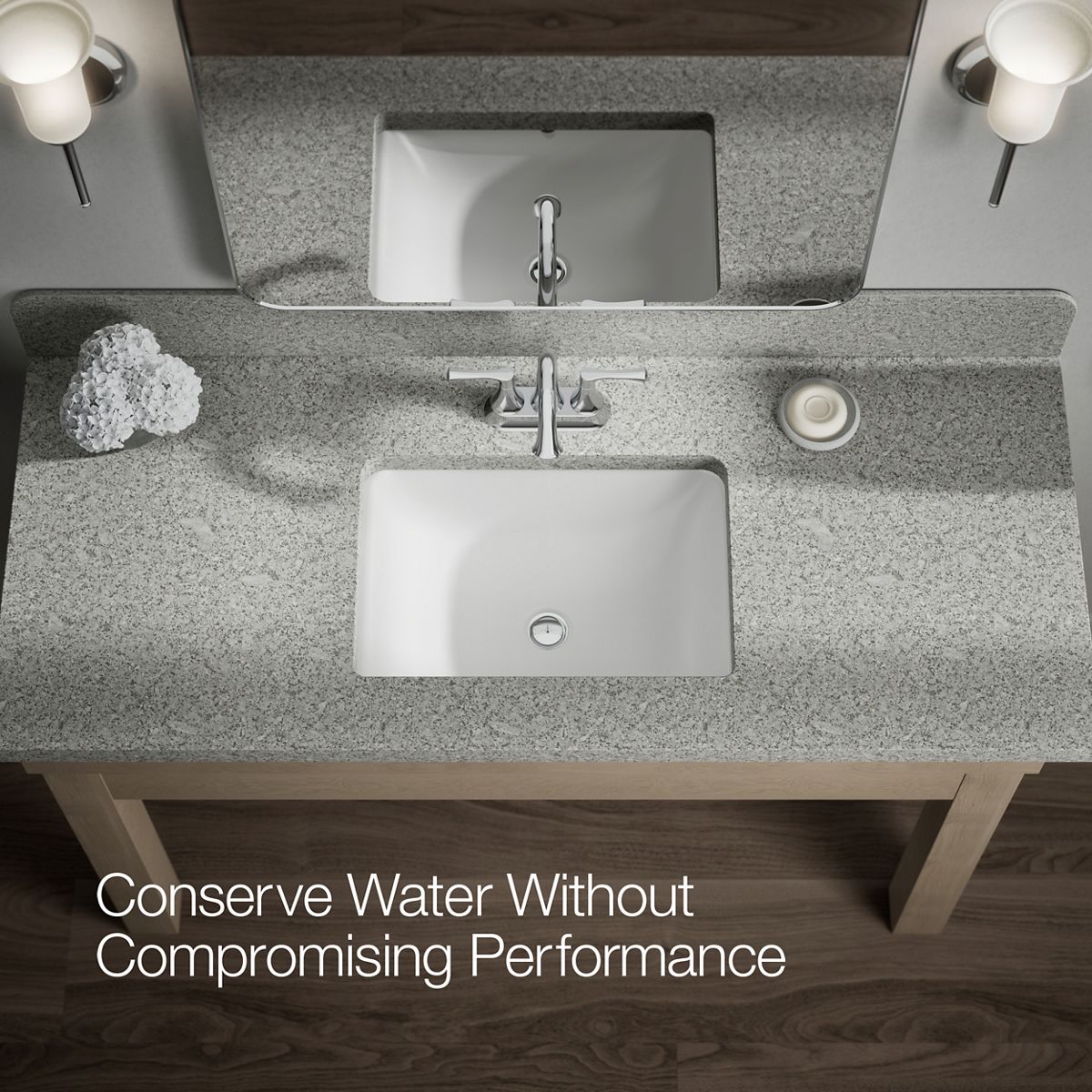 KOHLER | K-R78046-4D | Lilyfield Centerset Bathroom Sink Faucet