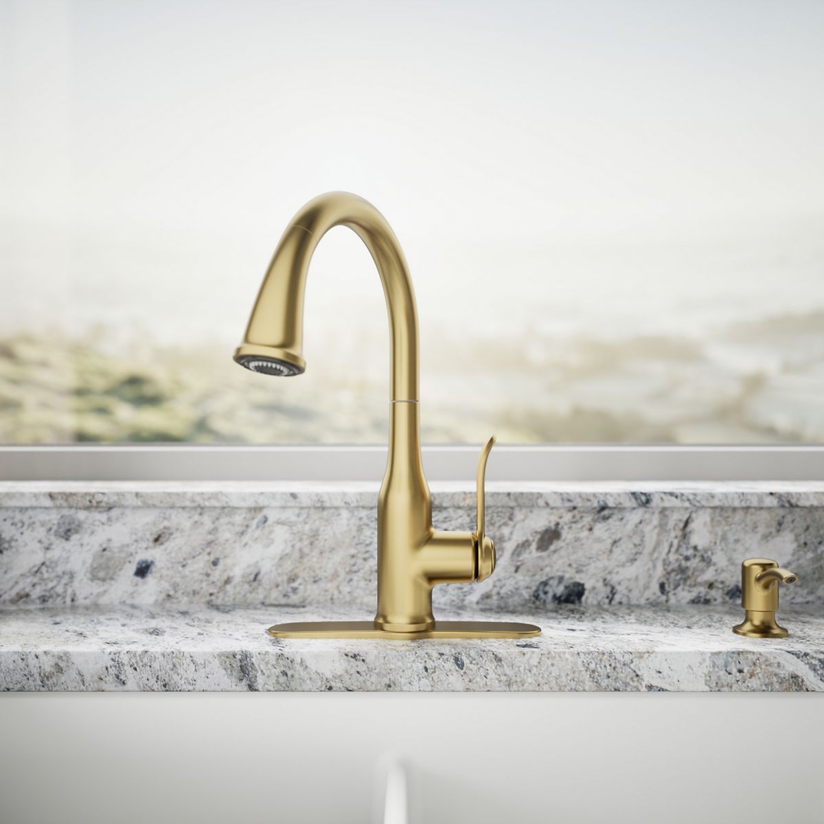KOHLER | K-REC23863-SD | Motif Pull-Down Kitchen Faucet with Soap
