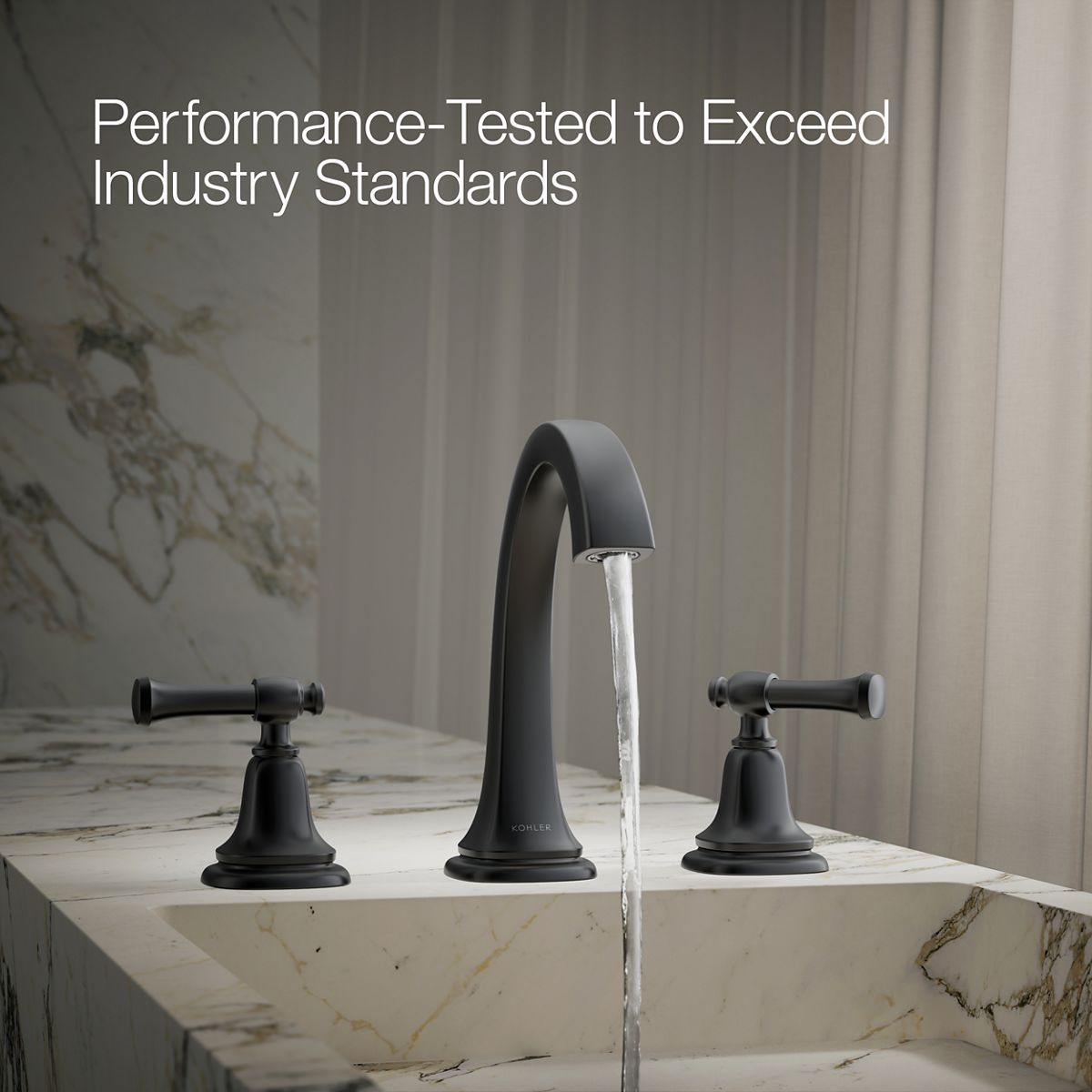 Florez Widespread Bathroom Sink Faucet | K-REC27819-4D | KOHLER