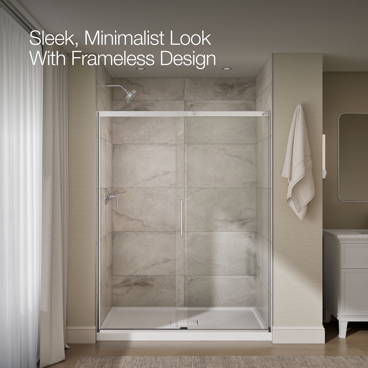angled view, not straight-on, 1-point perspective, product in use