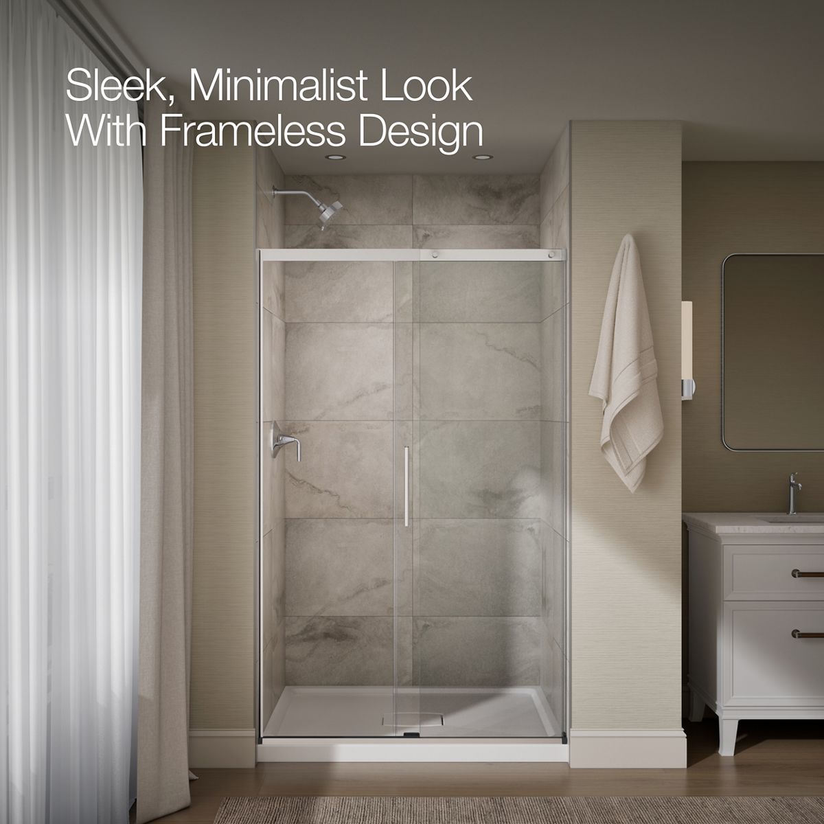 angled view, not straight-on, 1-point perspective, product in use