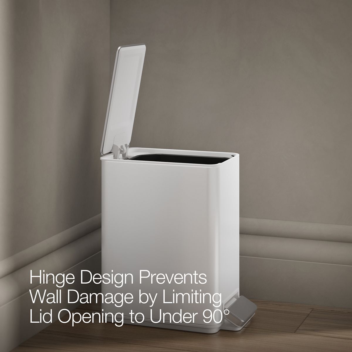 1.6-Gallon Step Trash Can, Two-Pack | K-REC34561 | KOHLER