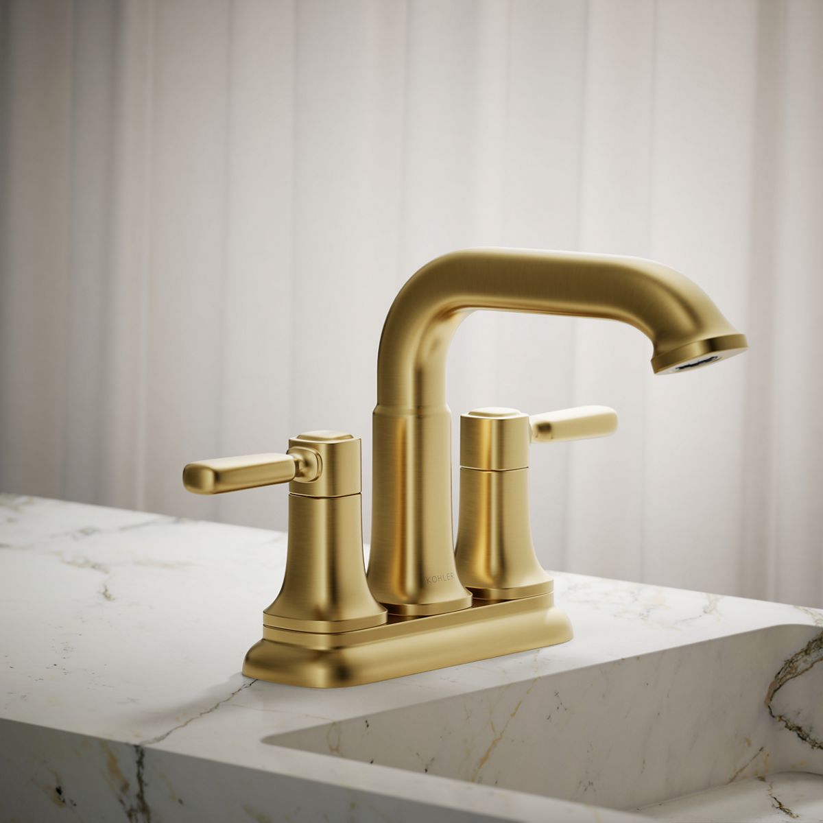 カネキン COR クルーネックスリーブレス&クルーネックフーディーセット販売 Terzet Centerset Bathroom Faucet | K-REC34945-4D | KOHLER