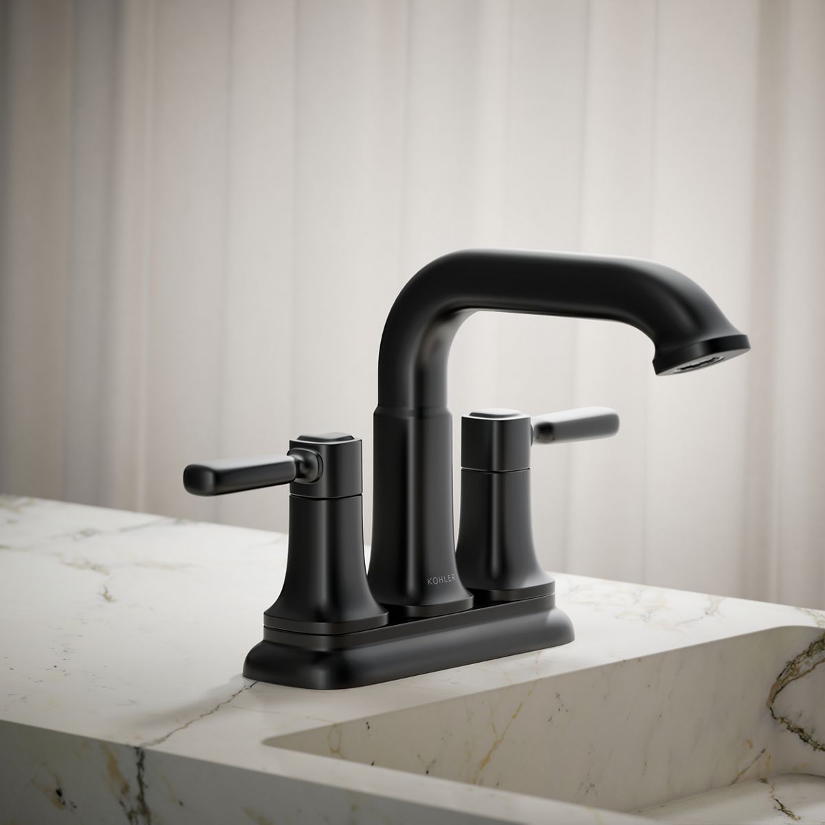 Terzet Centerset Bathroom Faucet | K-REC34945-4D | KOHLER