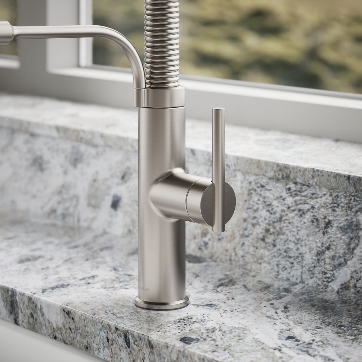 close-up view of product detail function