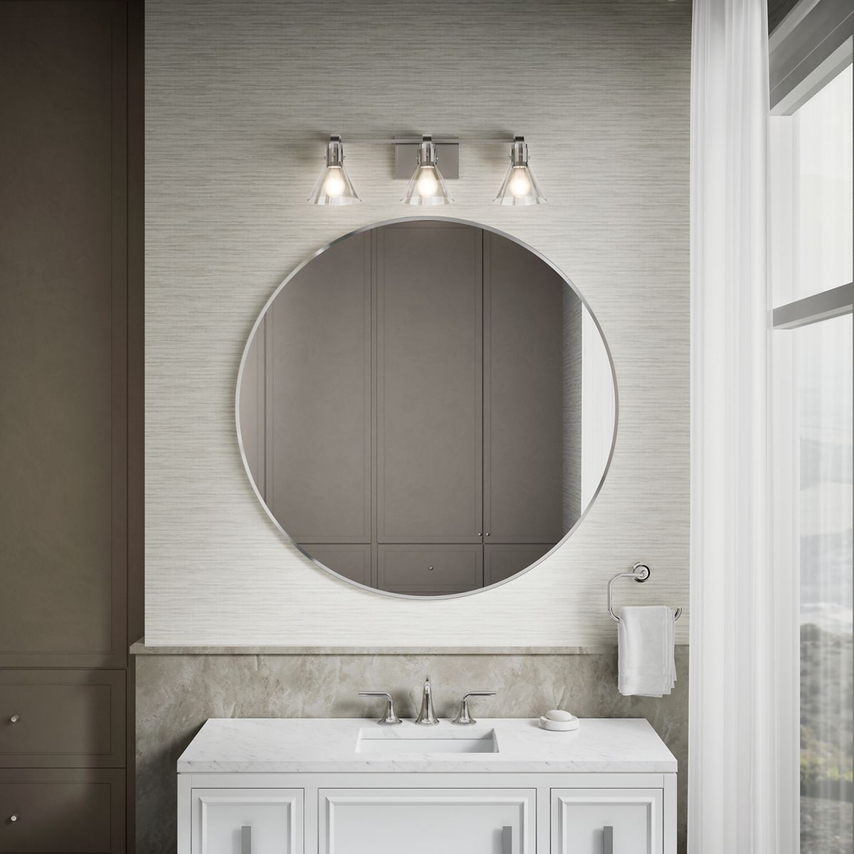 Products in use in close room view