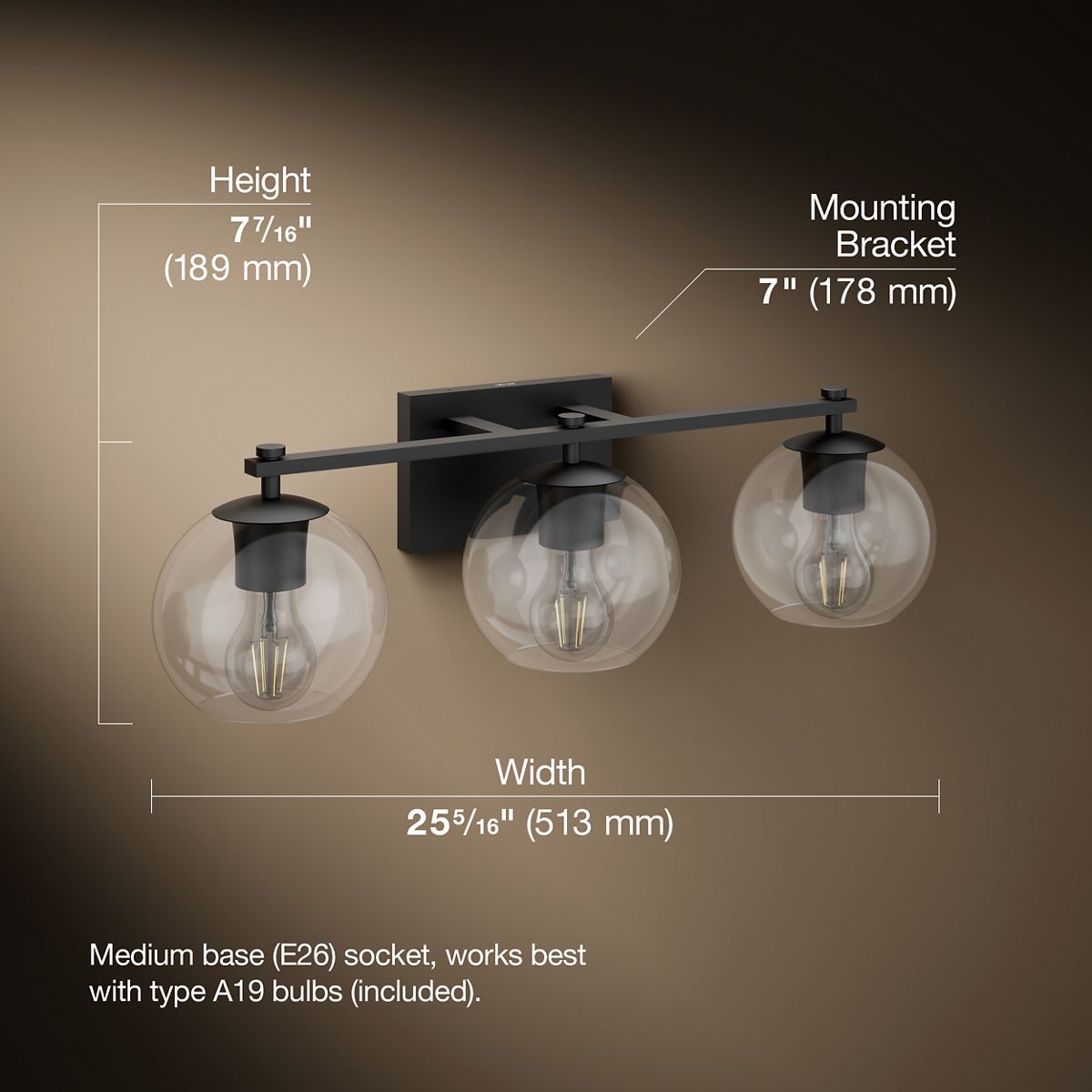 Orime Three-Light Sconce | K-REC38491-SC03 | KOHLER