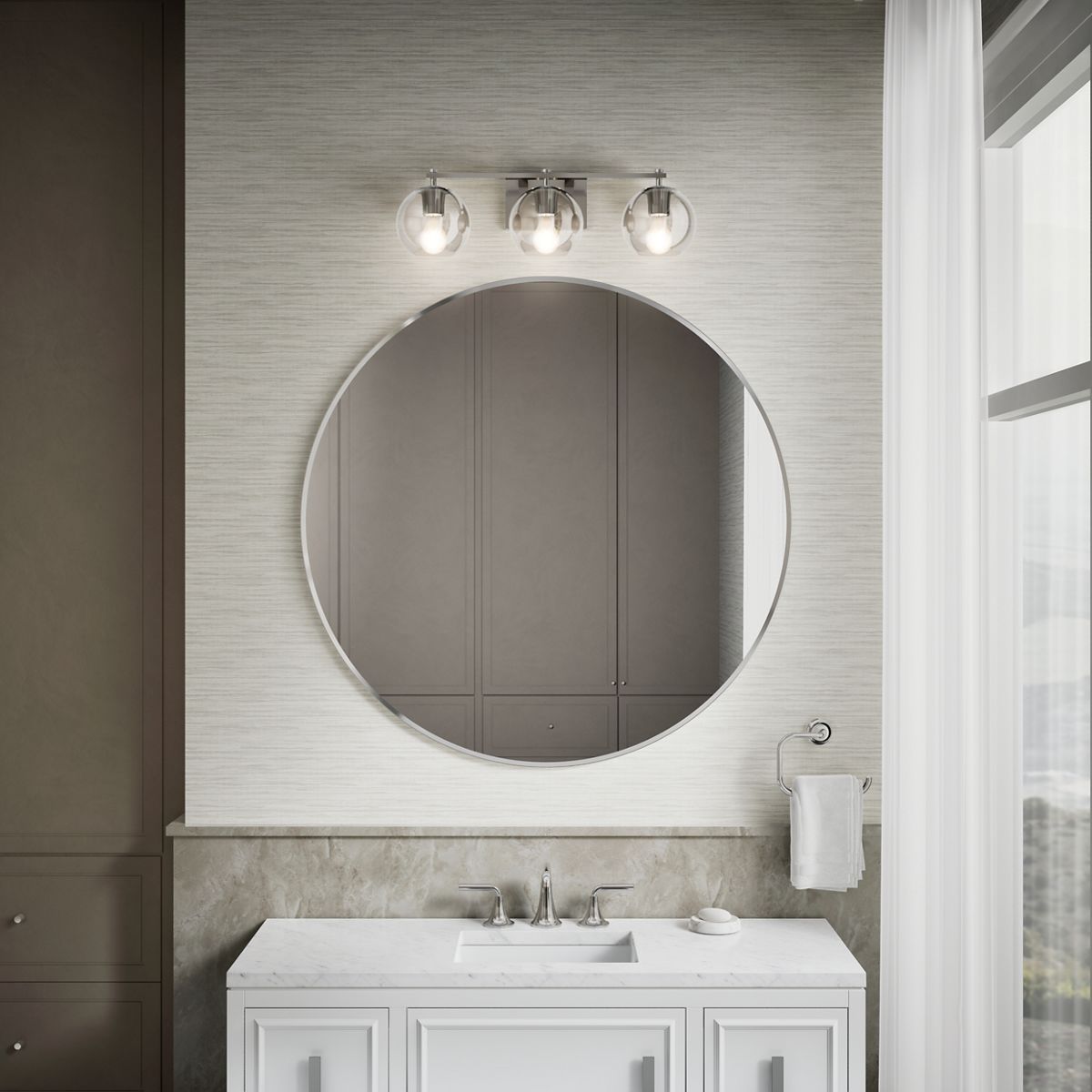 Products in use in close room view