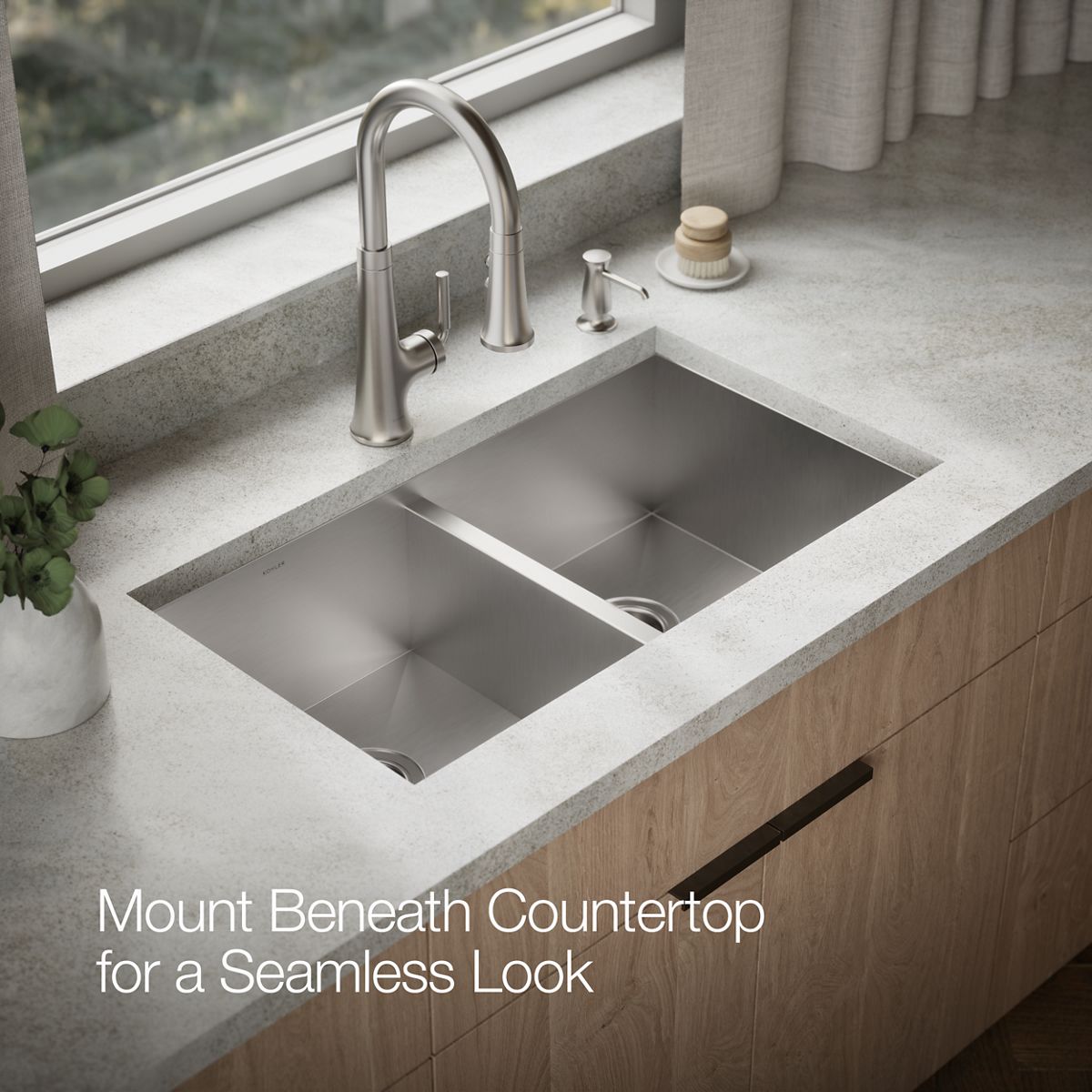 Lyric Undermount Kitchen Sink | K-RH20909 | KOHLER