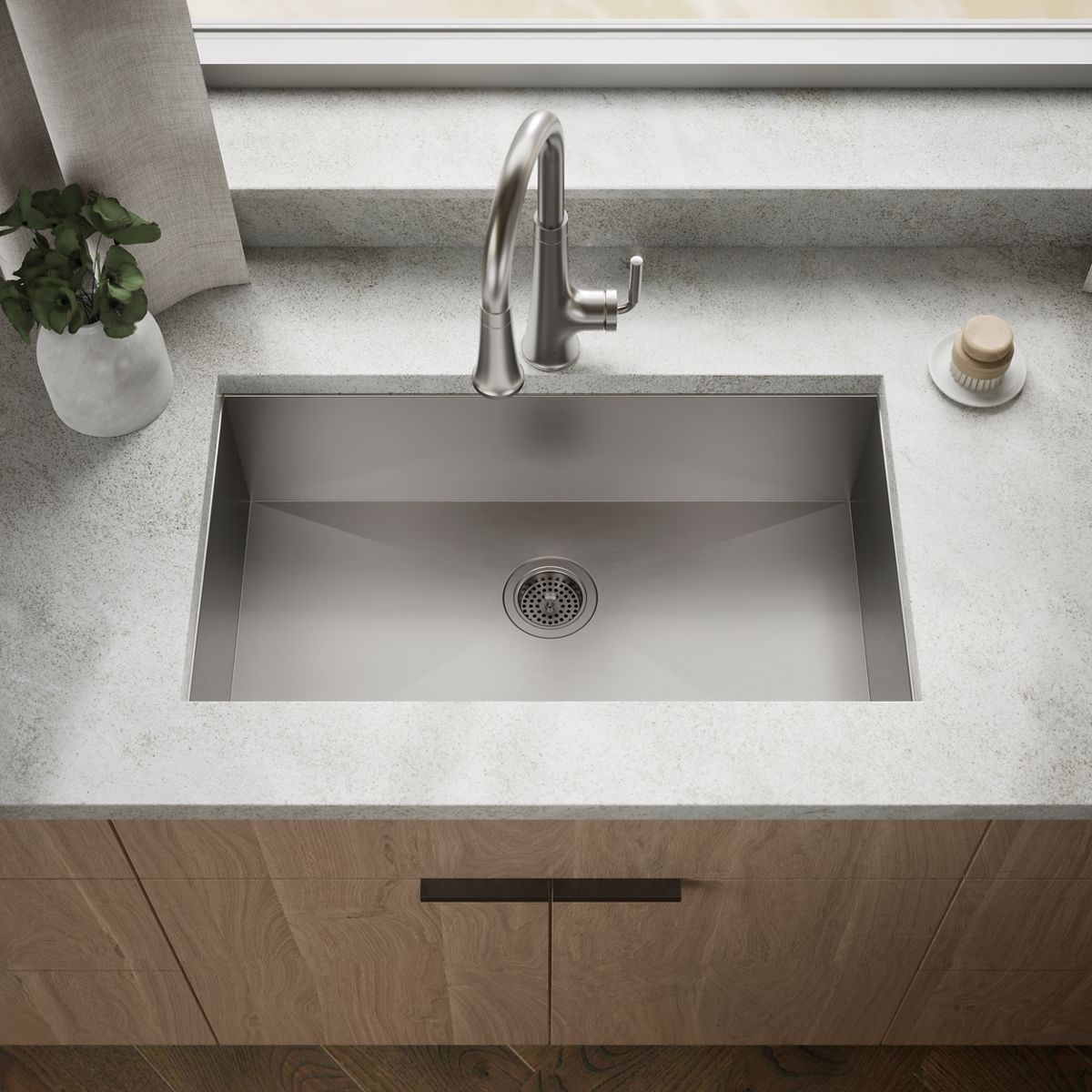 Lyric Undermount Single-Bowl Kitchen Sink | K-RH20912-NA | KOHLER