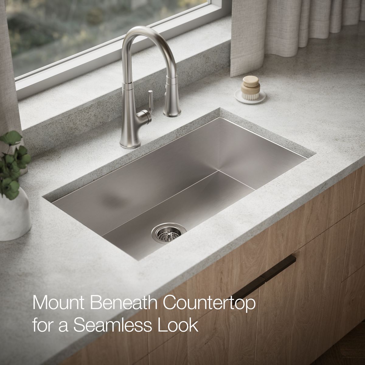 Lyric Undermount Single-Bowl Kitchen Sink | K-RH20912-NA | KOHLER