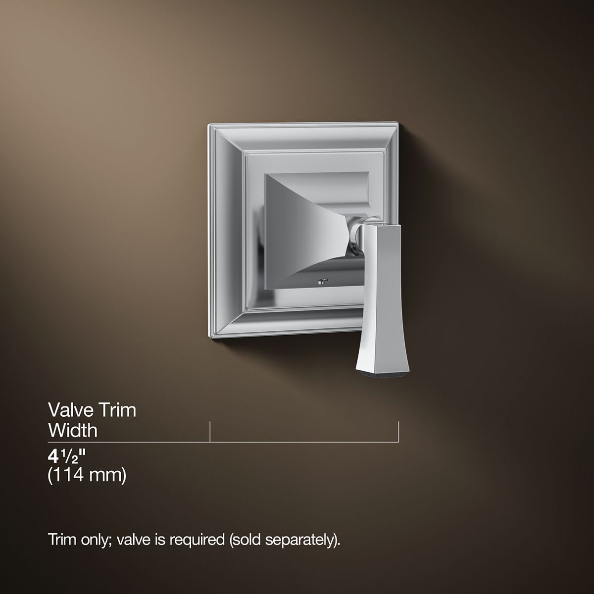 3/4 view of product with dimensions