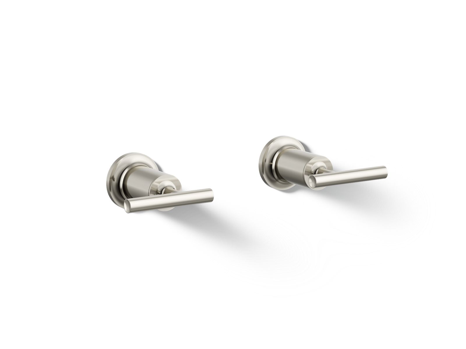 Purist Deck- or wall-mount bath faucet handle trim with lever design