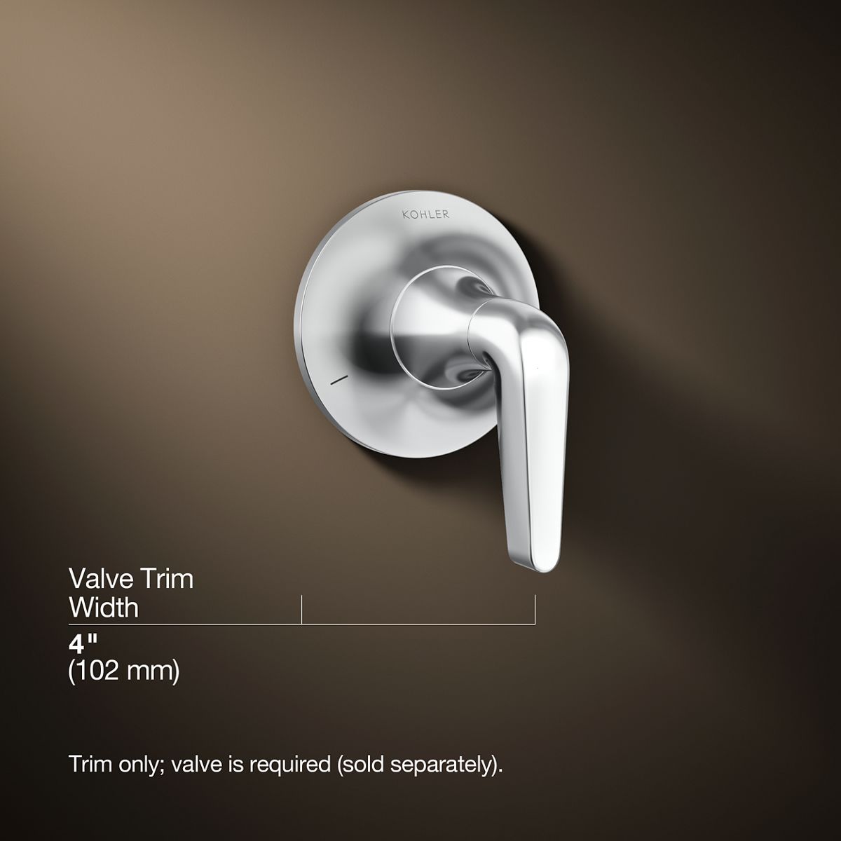 3/4 view of product with dimensions