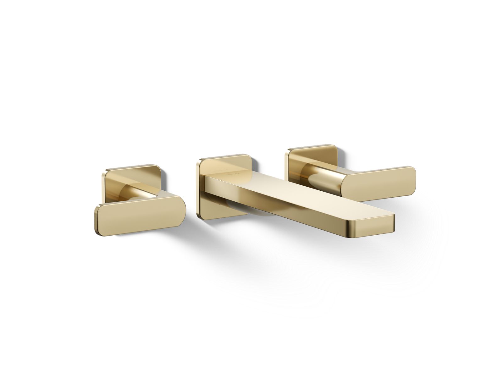 Parallel Wall-mount bath faucet trim