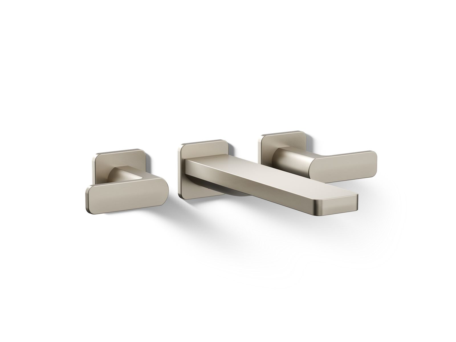 Parallel Wall-mount bath faucet trim